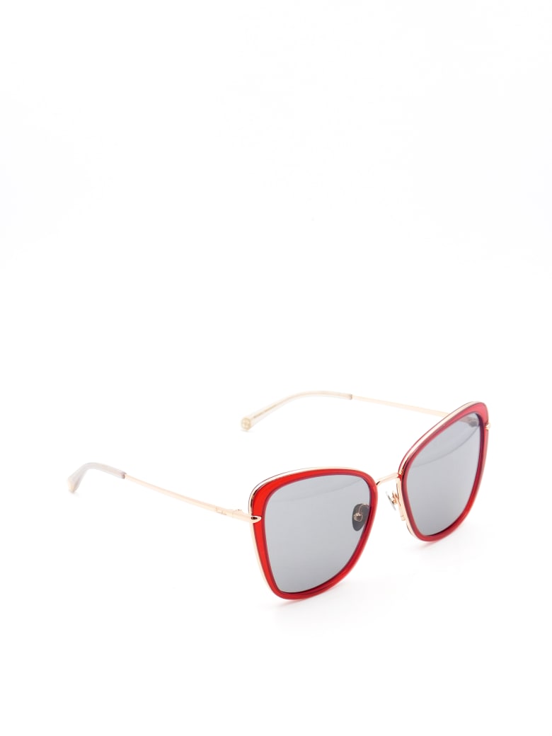Pomellato PM0082S Sunglasses - Red Gold Grey