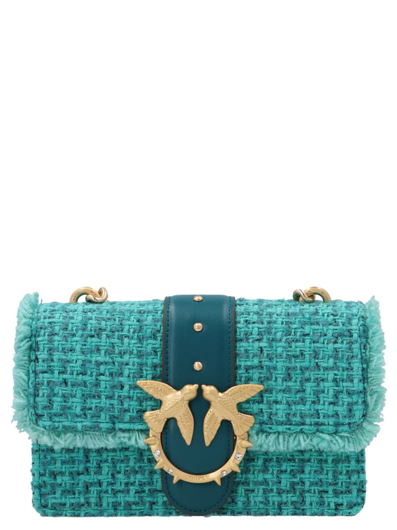 Pinko 'love Mini Icon Madame' Bag - Green