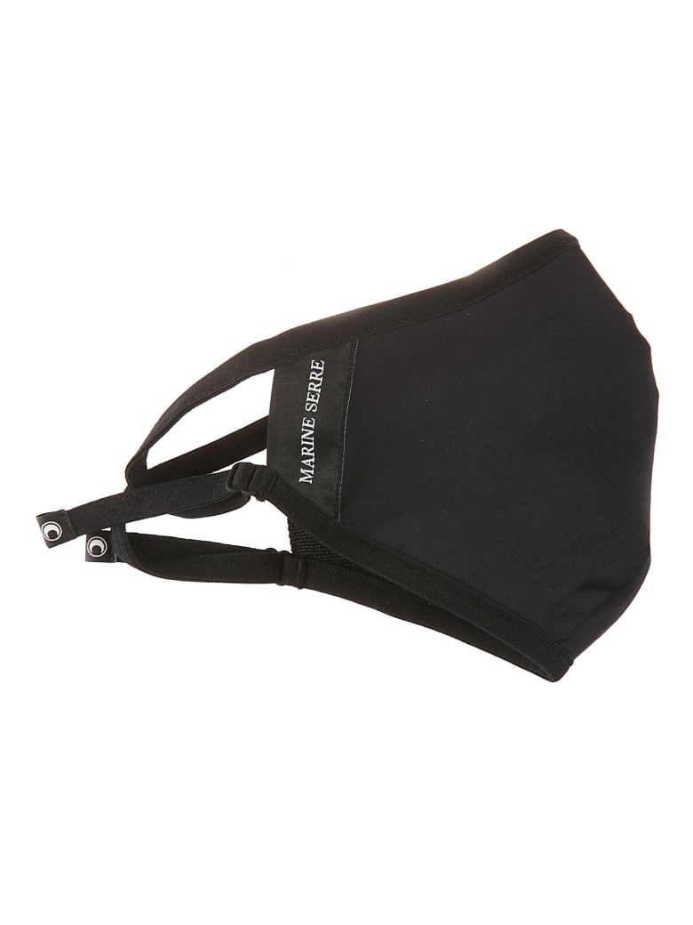 Marine Serre Branded Daily Mask - Nero