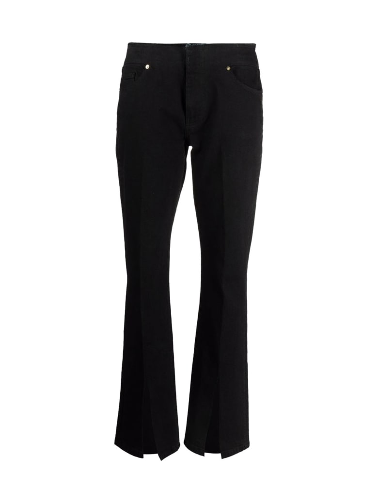 Frame Cut Off Waist Mini Boot Slit - Flmn Film Noir