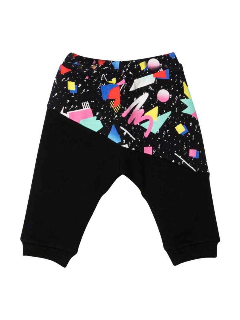 Balmain Black Jogger Pants - Multicolor