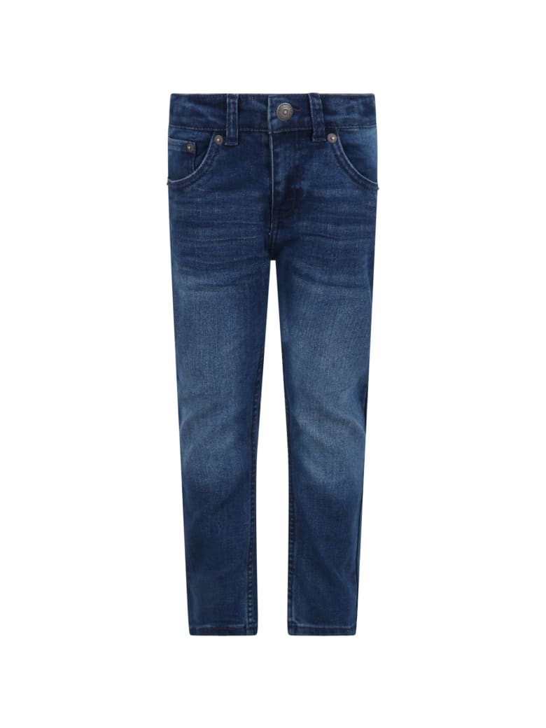 Levi's Blue ''510'' Jeans For Boy - Denim