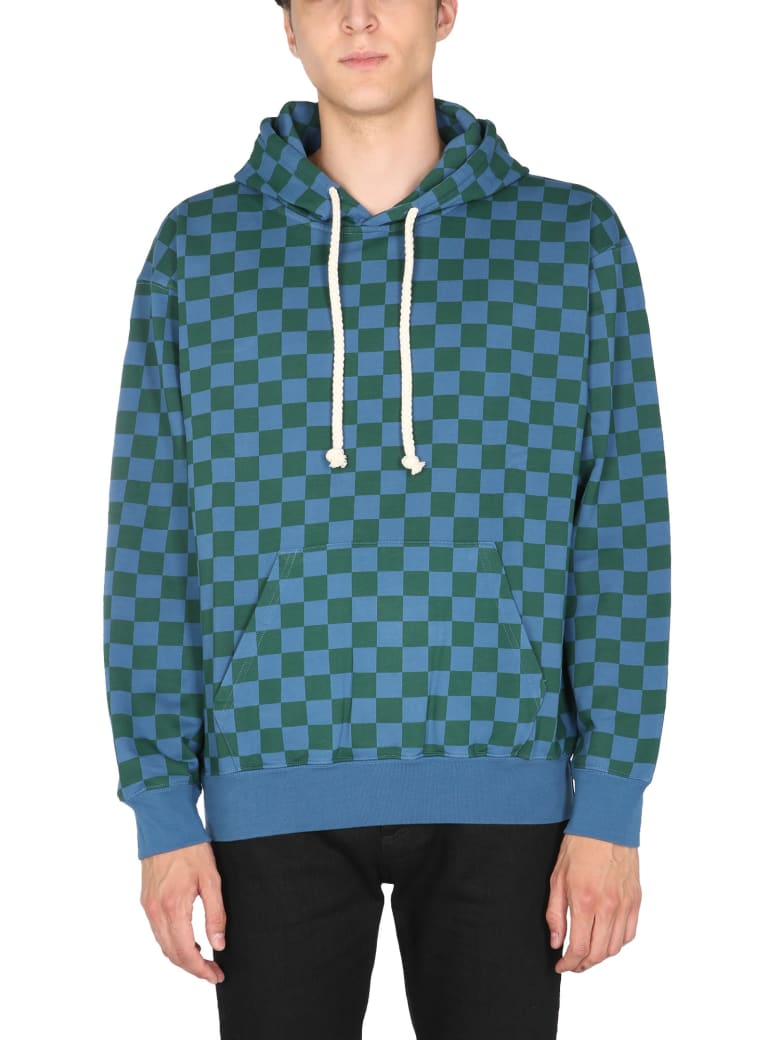 checkerboard sweatshirt