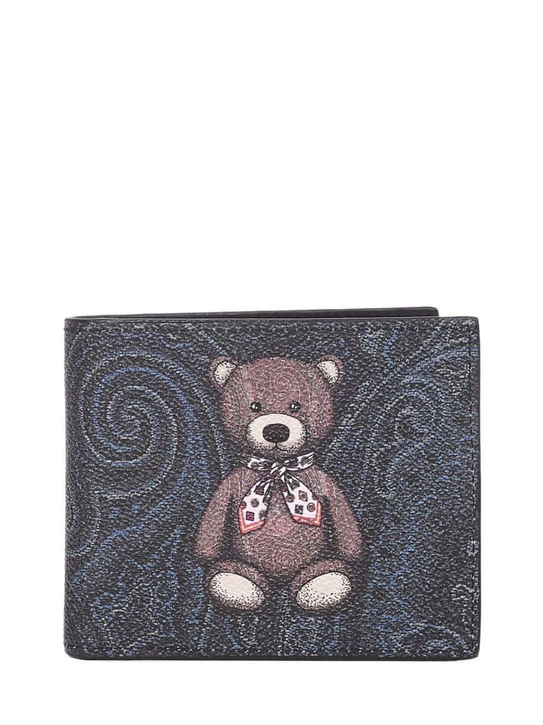 Etro Wallet - Blue