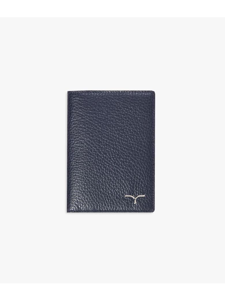 Larusmiani Passport Cover "concorde" - navy