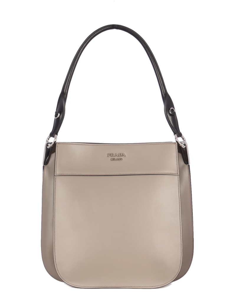 Prada Margit Shoulder Bag - Argilla Black