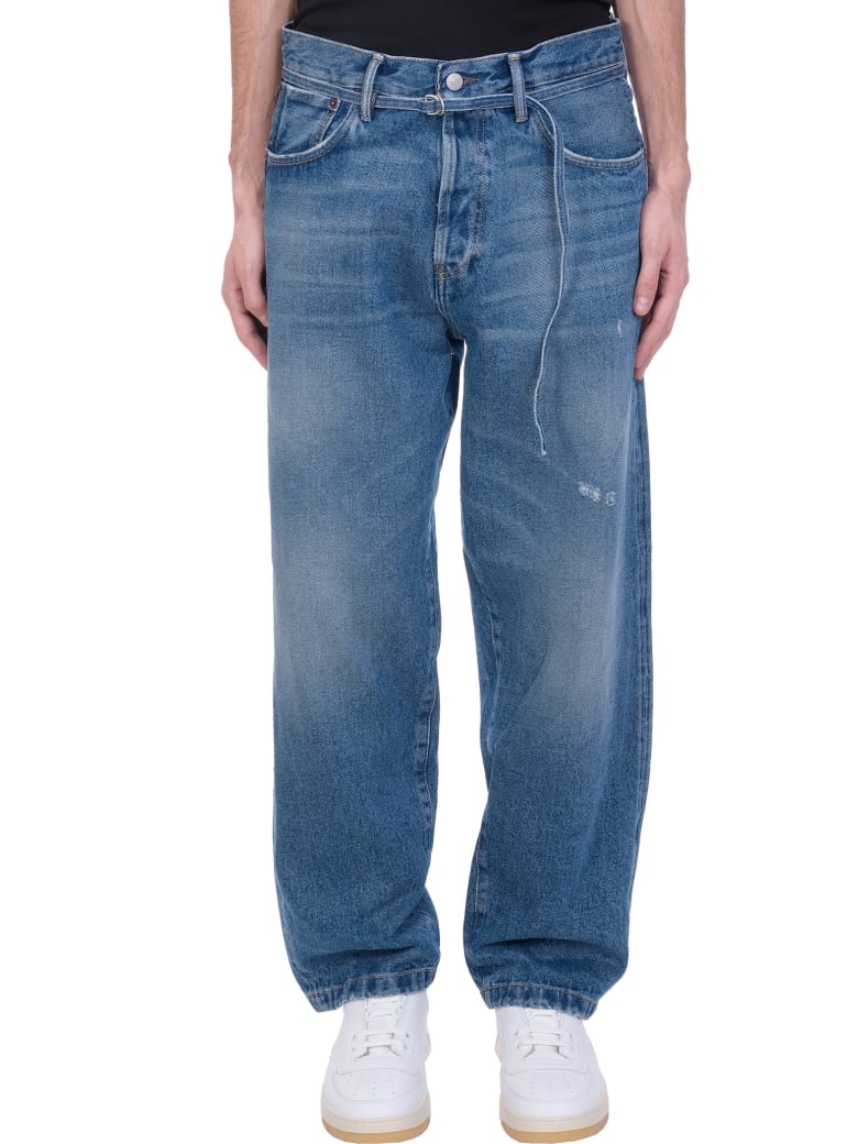 Acne Studios 1991 Jeans In Blue Denim | italist, ALWAYS LIKE A SALE