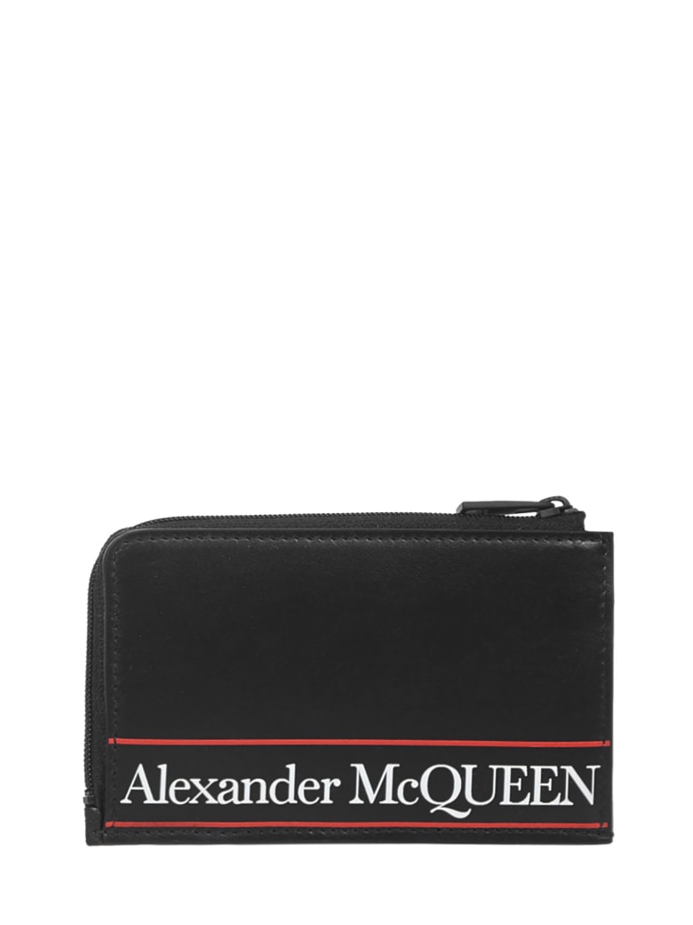 Alexander McQueen Card Holder - Black