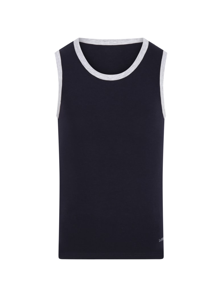 La Perla Blue Tank Top For Boy - Blue