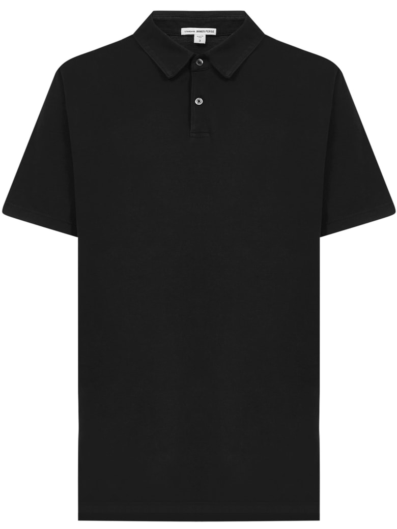 James Perse Polo Shirt - Black