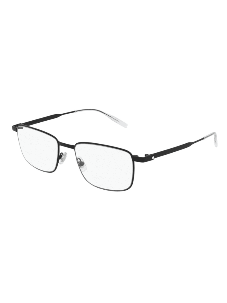 Montblanc MB0146O Eyewear - Black Black Transpare