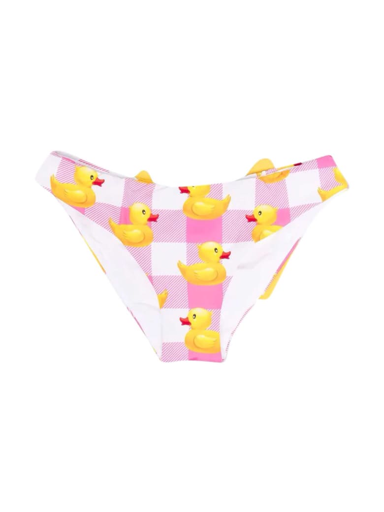 MC2 Saint Barth Checked Bikini Briefs - Multicolore