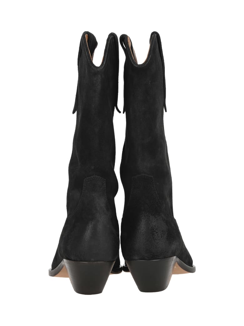 isabel marant duerto embroidered leather boots