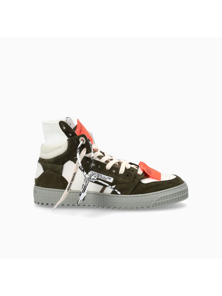 Off-White Off White High Top Off Court 3.0 - WHITE KAKI