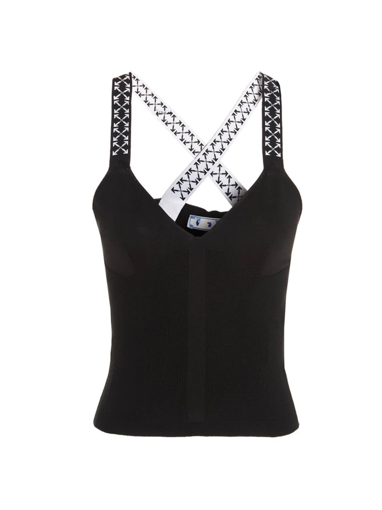 Off-White Top - Black