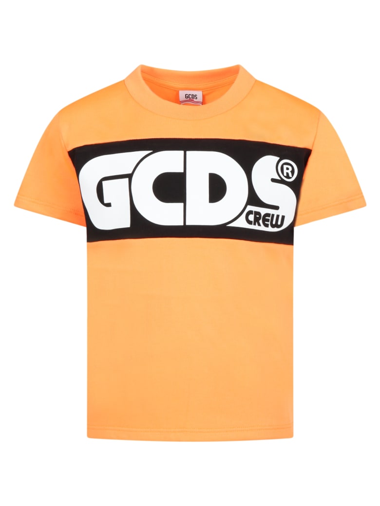 t shirt orange fluo