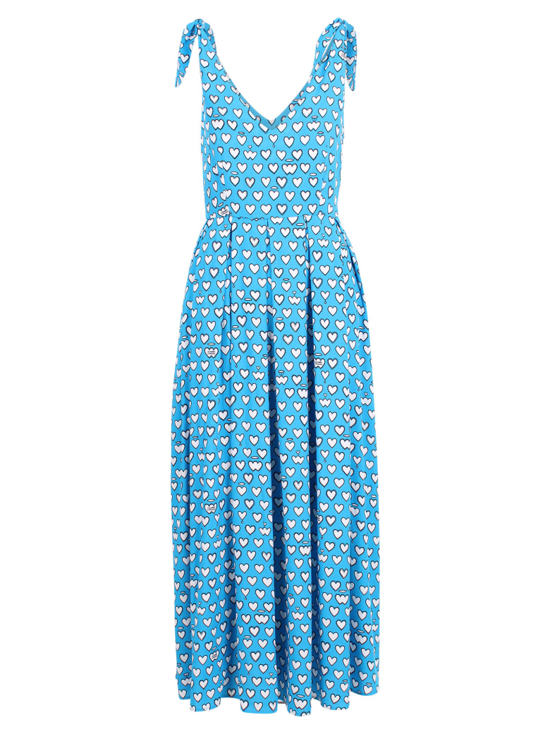 Alessandro Enriquez Viscose Dress - Light Blue