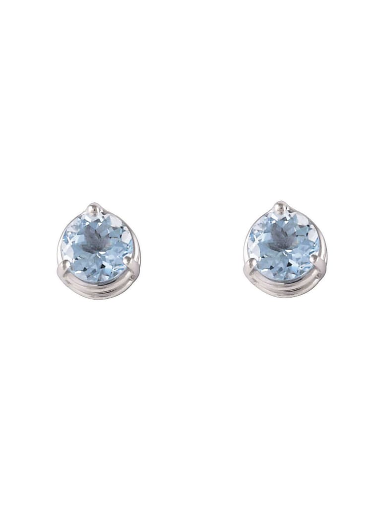 Lo Spazio Jewelry Lo Spazio Aquamarine Earrings - Sky_Blue