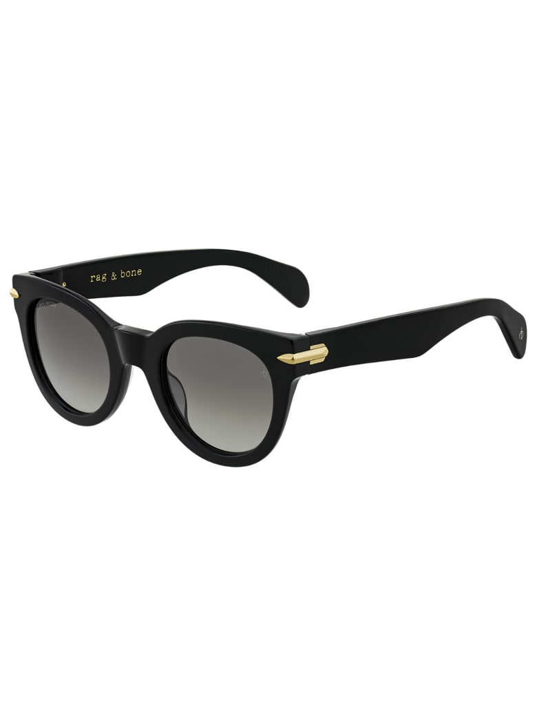 Rag & Bone RNB1015/S Sunglasses - /wj Black