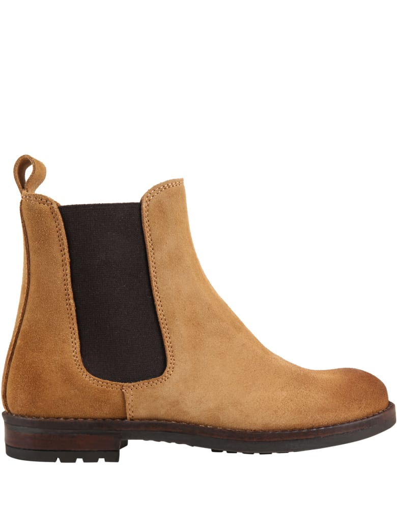 Gallucci Beige Boots For Kids - Beige