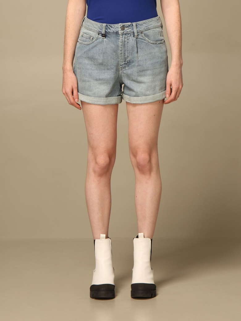 Armani Collezioni Armani Exchange Short Short Women Armani Exchange - Stone Washed