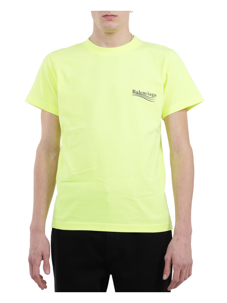 Balenciaga Yellow Political Campaign T-shirt - Giallo