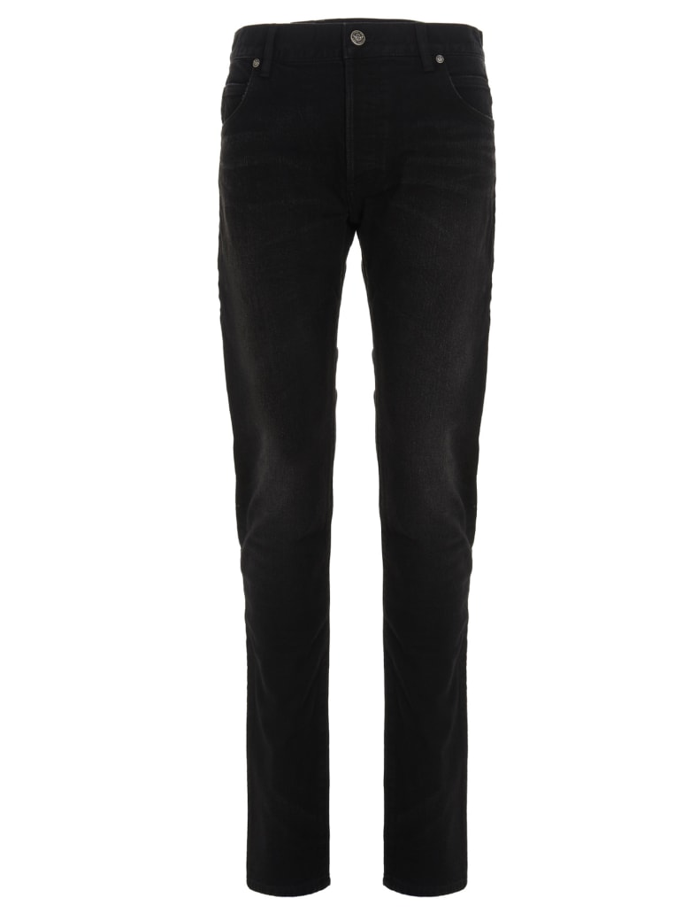 Balmain 'embossed' Jeans - Black