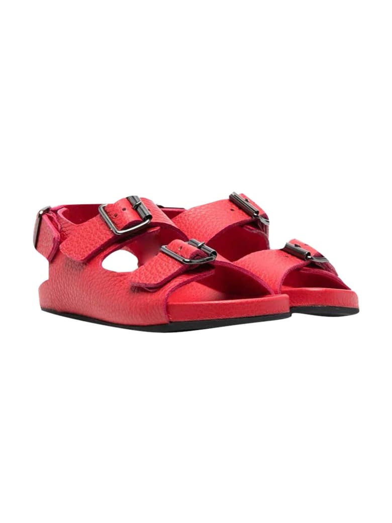 Gallucci Kids Red Sandals - Papavero