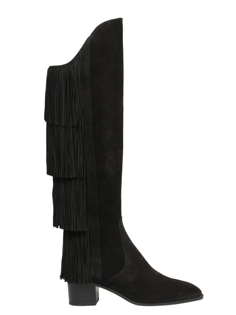 Christian Louboutin Boot Lion 55 Crosta - Black