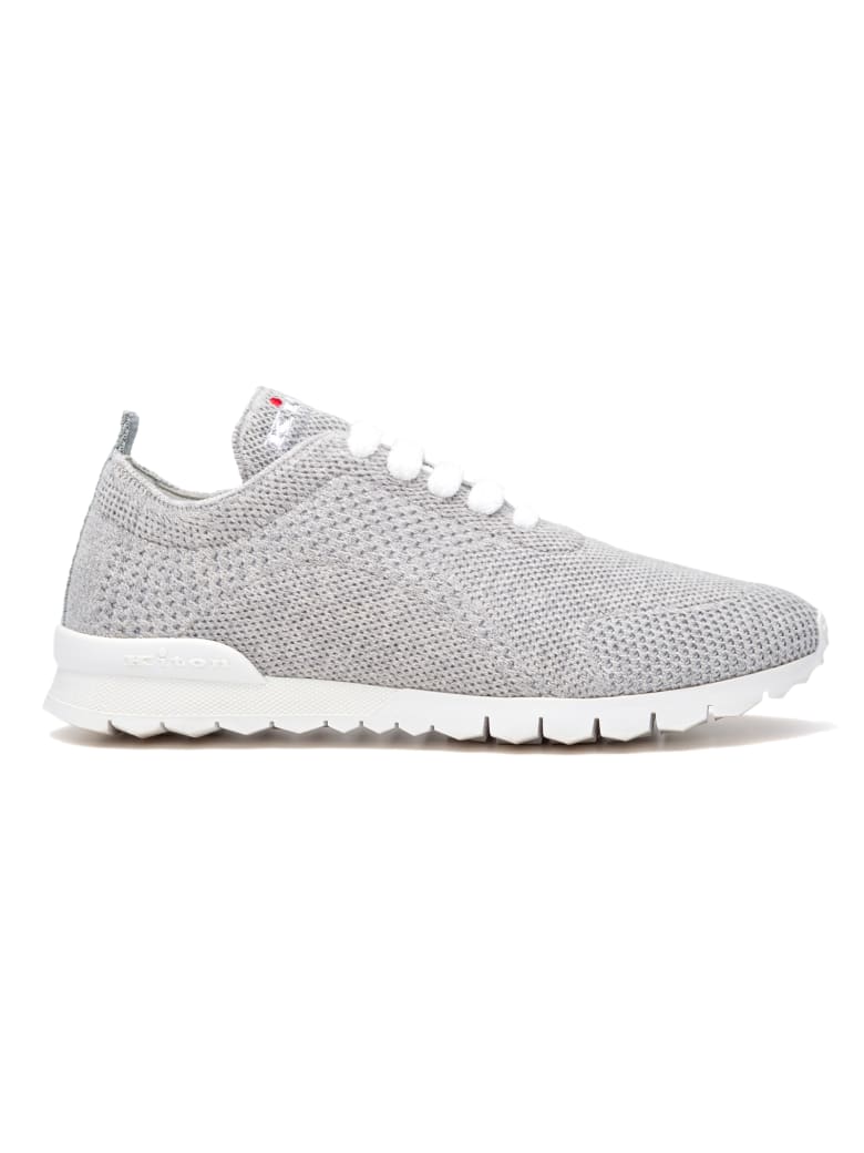 Kiton Shoes Cashmere - MEDIUM GREY