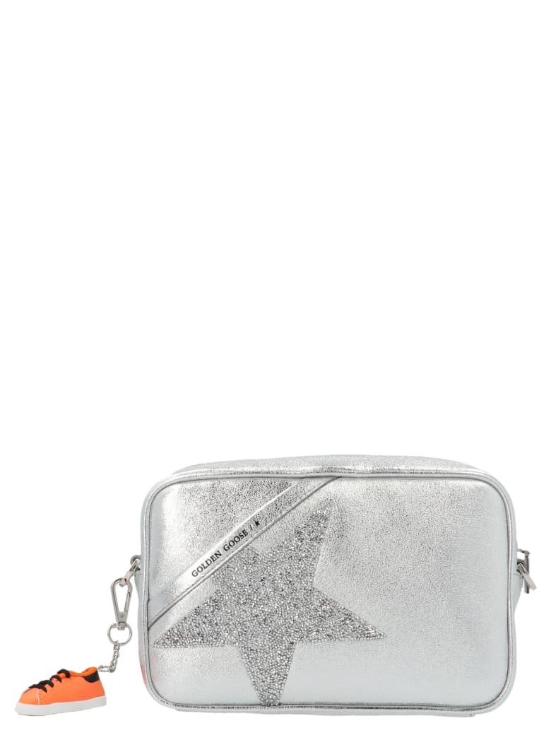 Golden Goose 'camera Bag Star' Bag - Silver