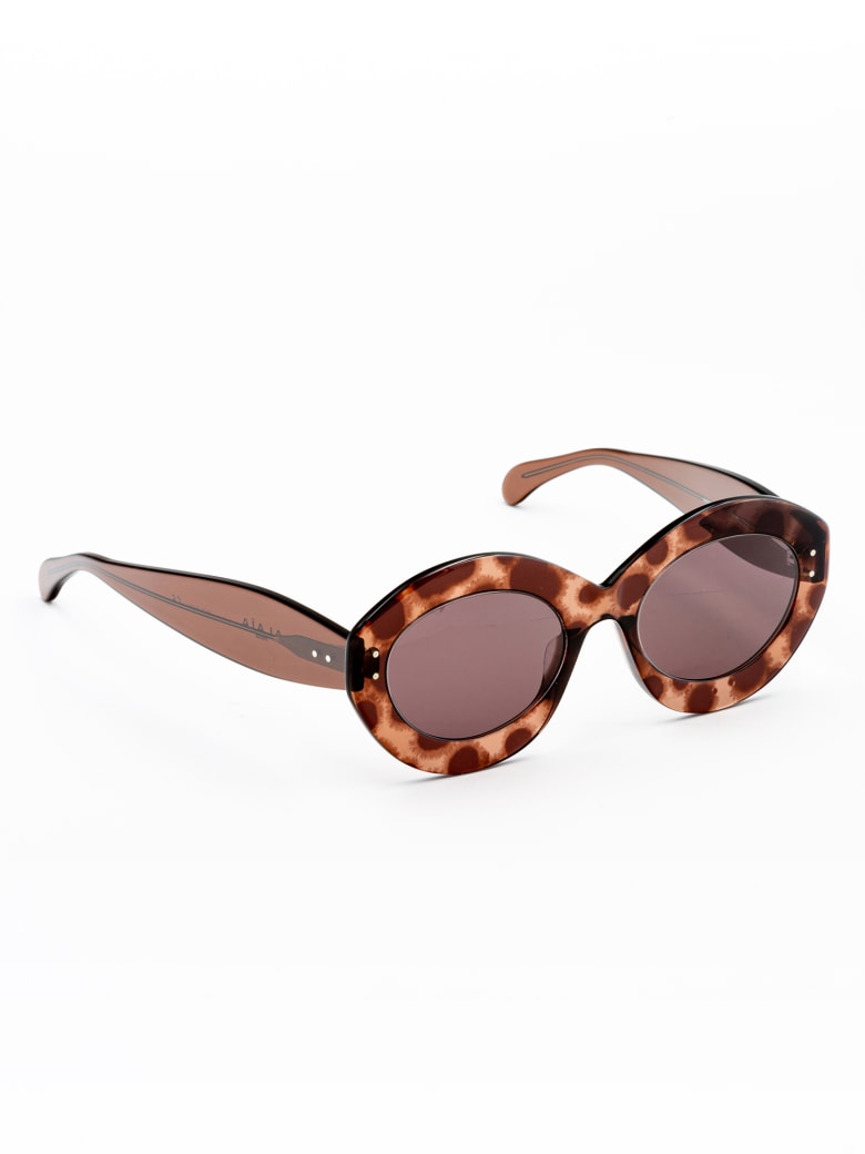 Alaia AA0004S Sunglasses - Brown Brown Brown