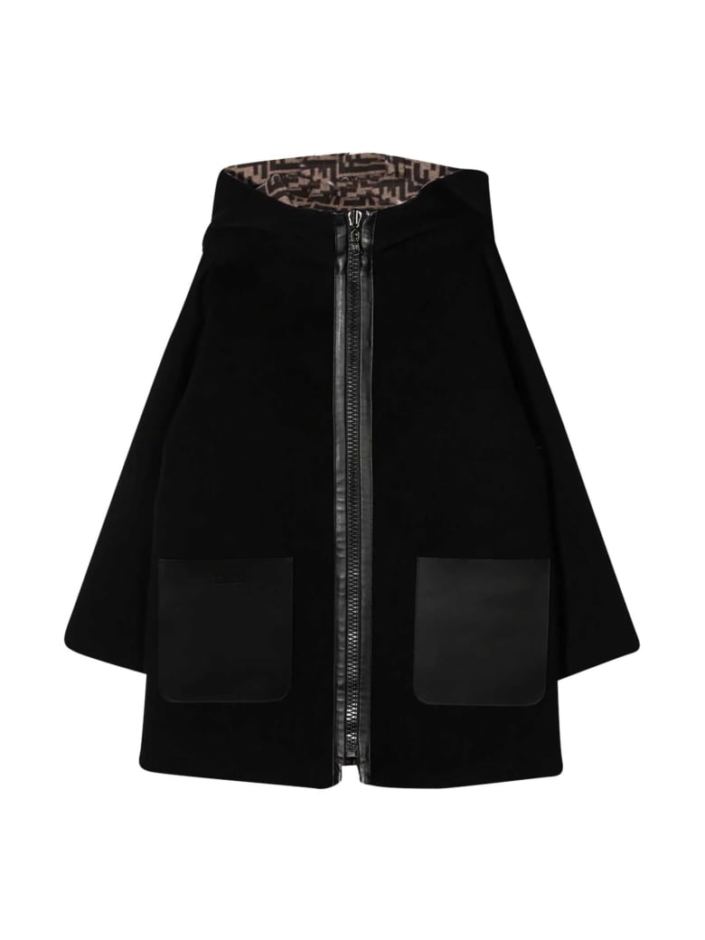 Fendi Black Coat - Nero
