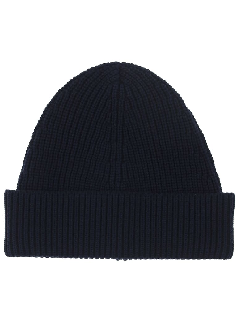 Maison Margiela Beanie Hat - Dark blue