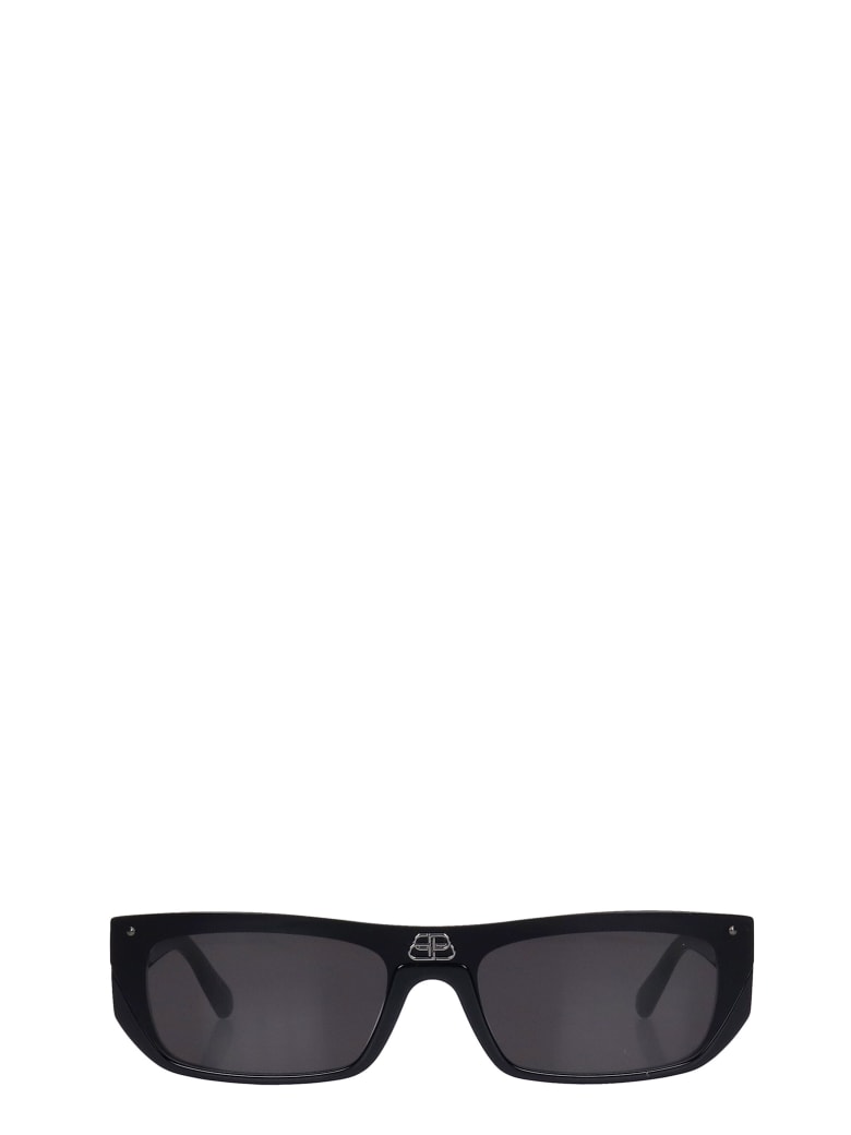 Balenciaga Sunglasses In Black Acetate - black