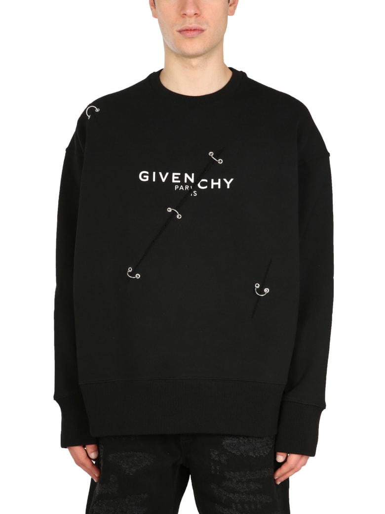 Givenchy Crew Neck Sweatshirt - Nero