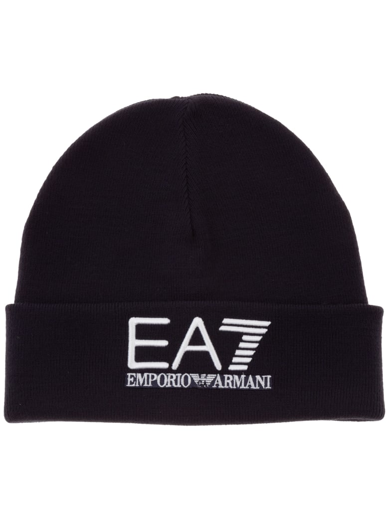 EA7 Emporio Armani Icon Beanie - Blu scuro