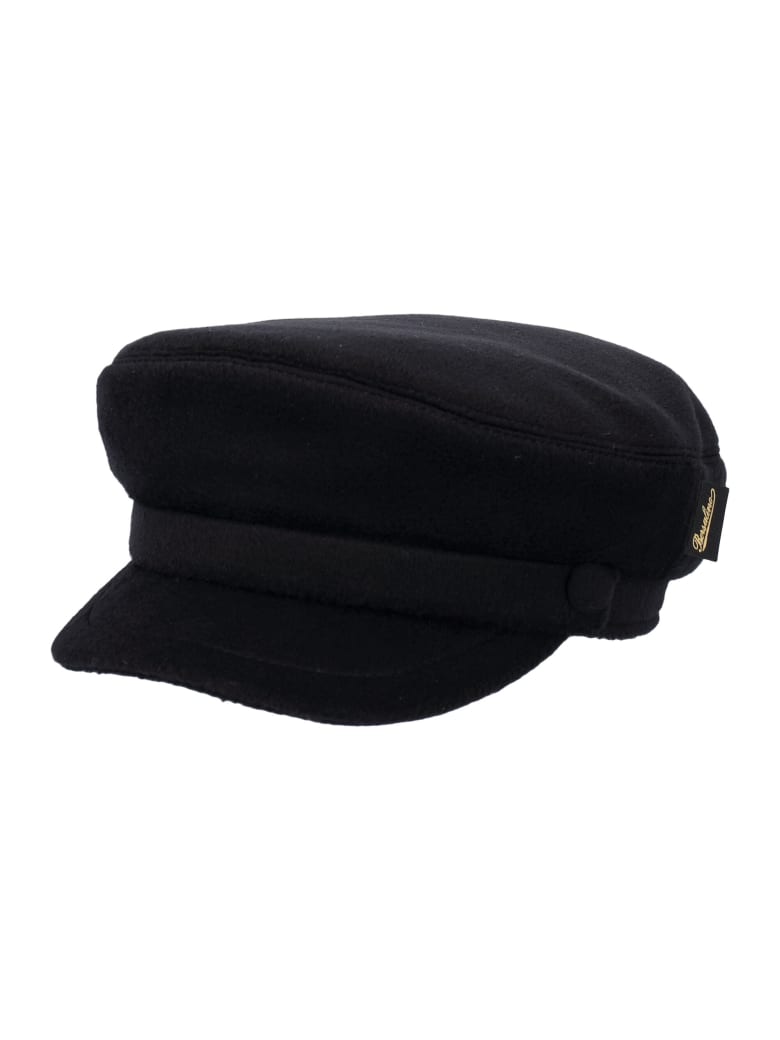 Borsalino Sailor Style Cap - Nero