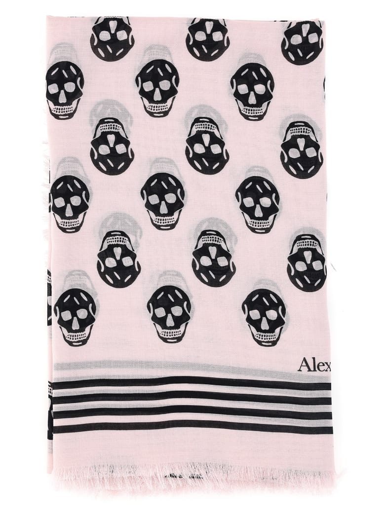 Alexander McQueen Foulard - Pink/black