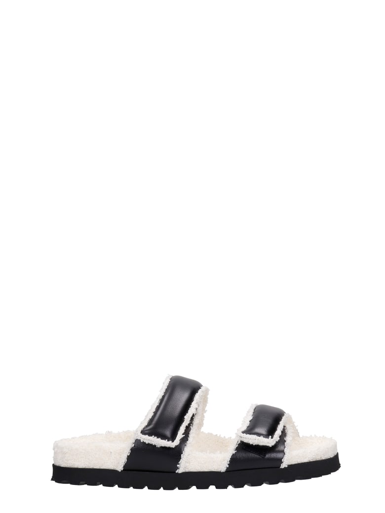 Gia X Pernille Teisbaek Perni 11 Flats In Black Leather - black