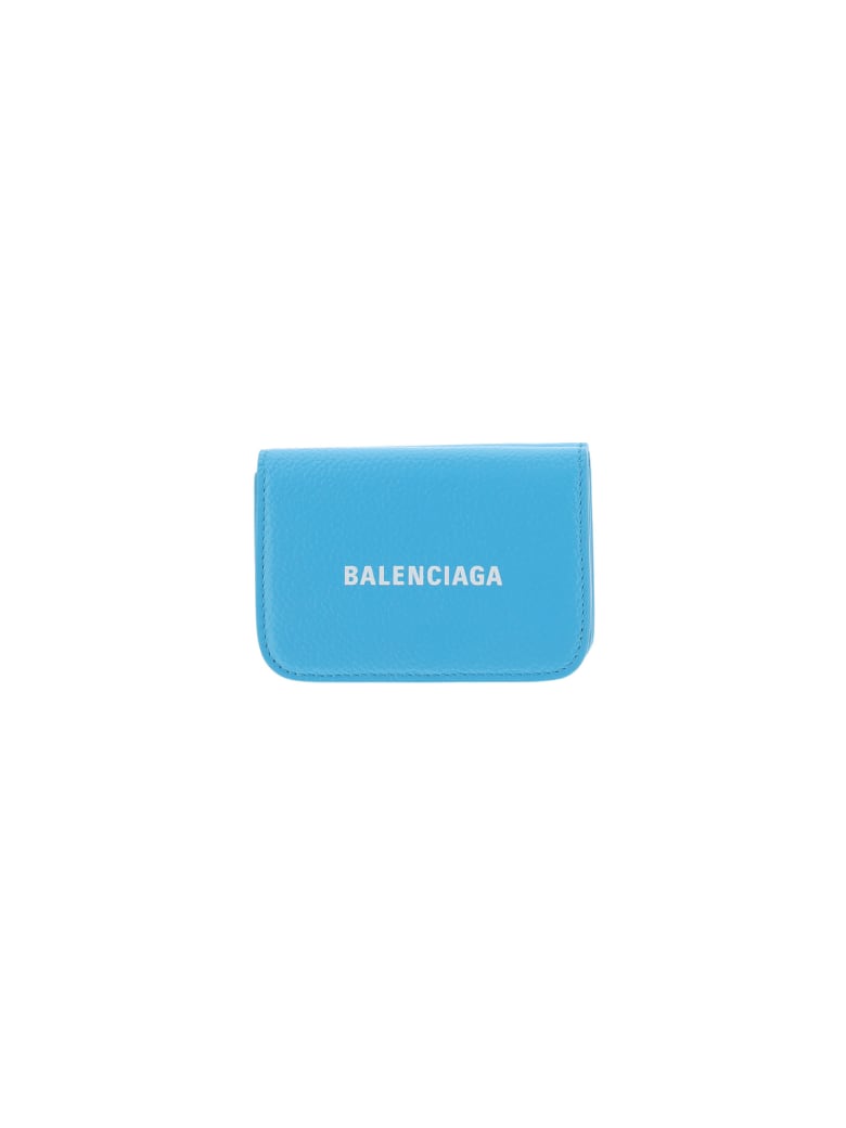 Balenciaga Wallet - Azur/l white