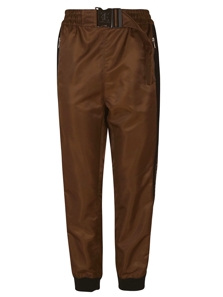 Ermanno Scervino Belted Trousers - Brown