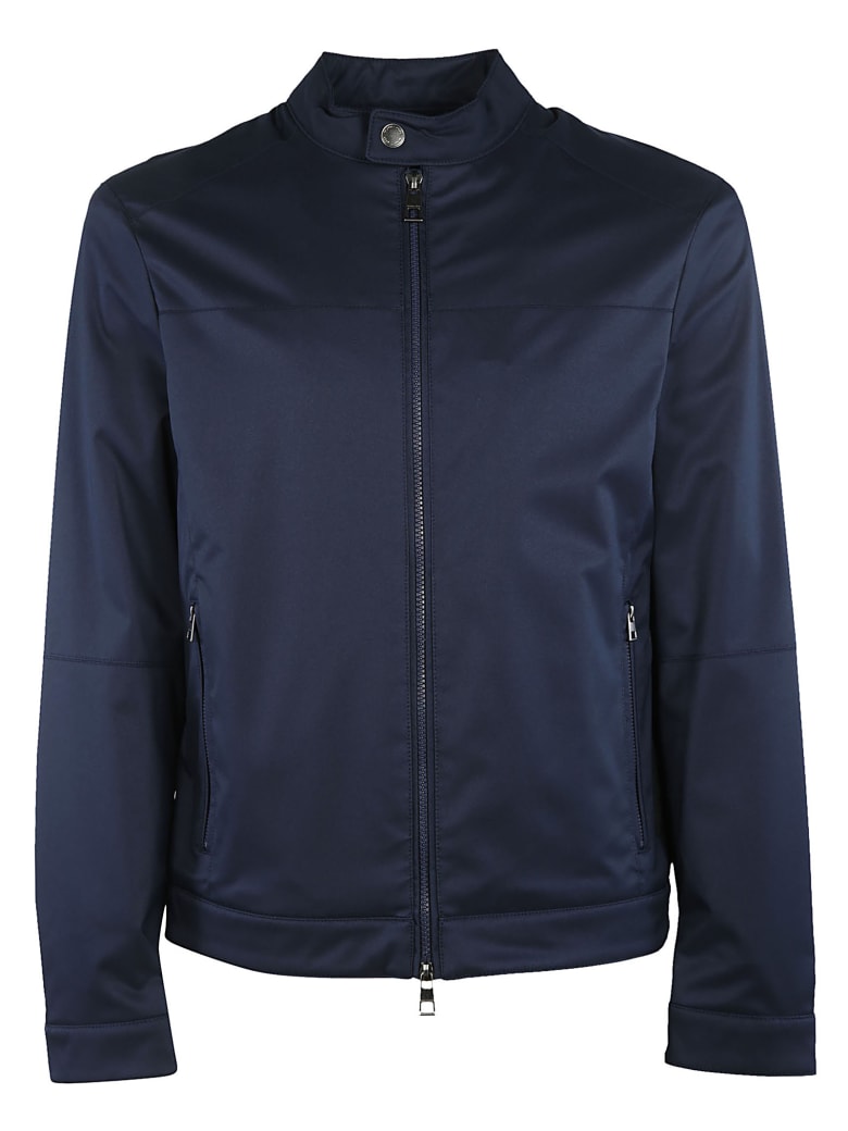 Michael Kors Moto Twill Jacket - Midnight