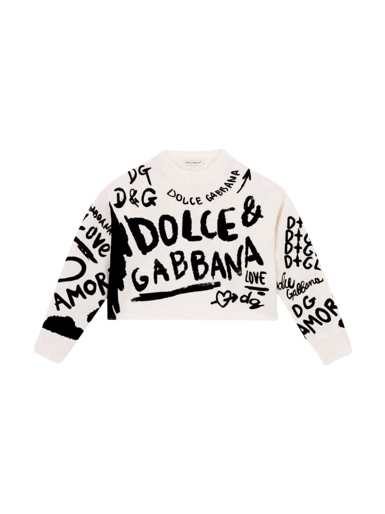 Dolce & Gabbana White Pull - Bianco