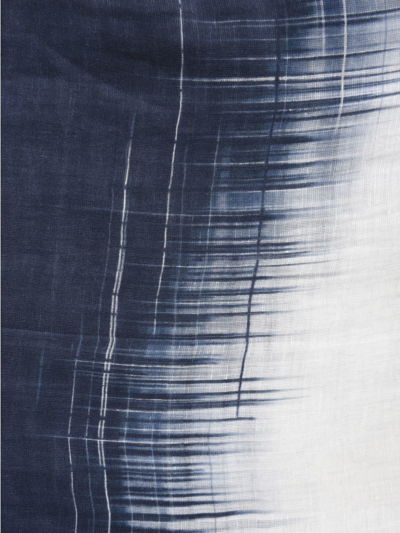 Altea Printed Scarf - Blue/White