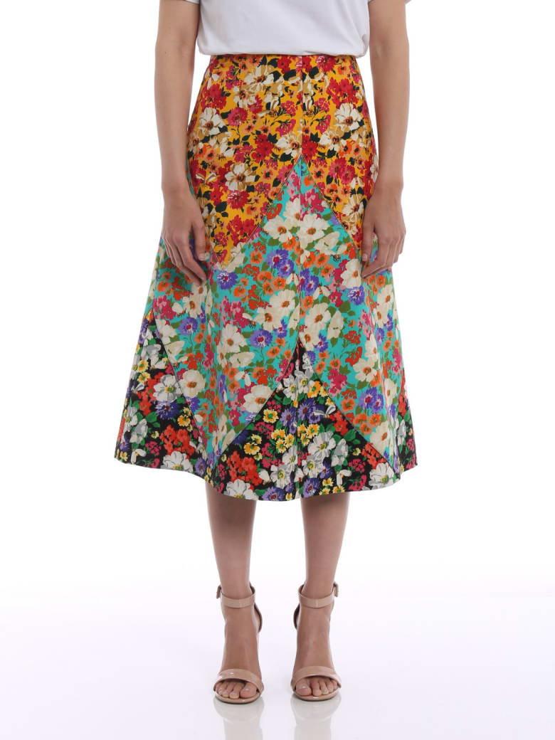 Gucci Floral Print Skirt | italist, ALWAYS LIKE A SALE