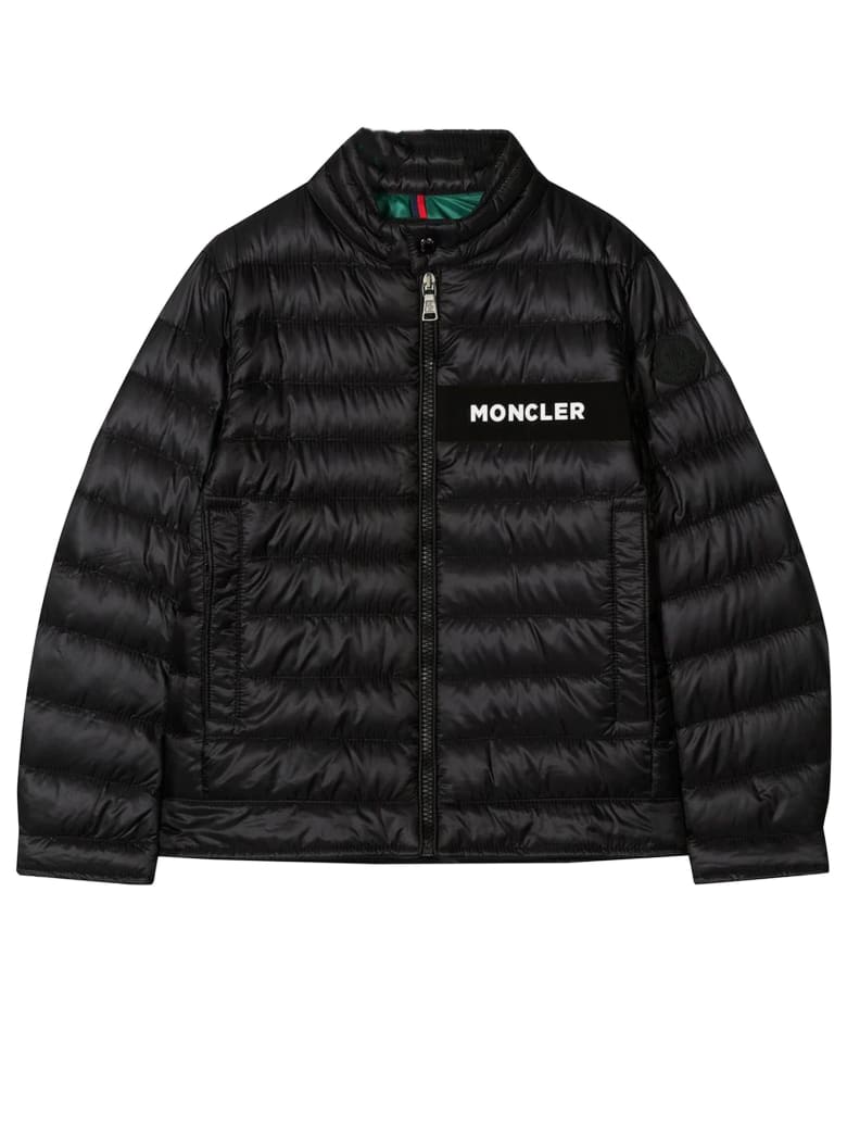 Moncler Black Feather Down Jacket - Nero