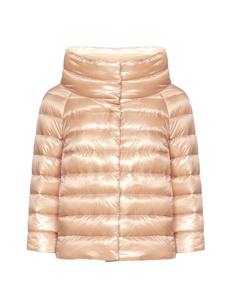 Herno Down Jacket - Rosa albicocca