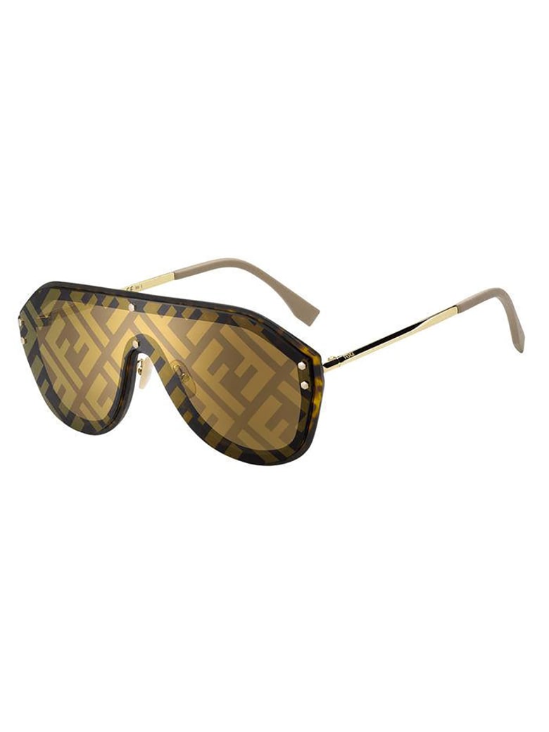 Fendi FF M0039/G/S Sunglasses - Y Havana Beige