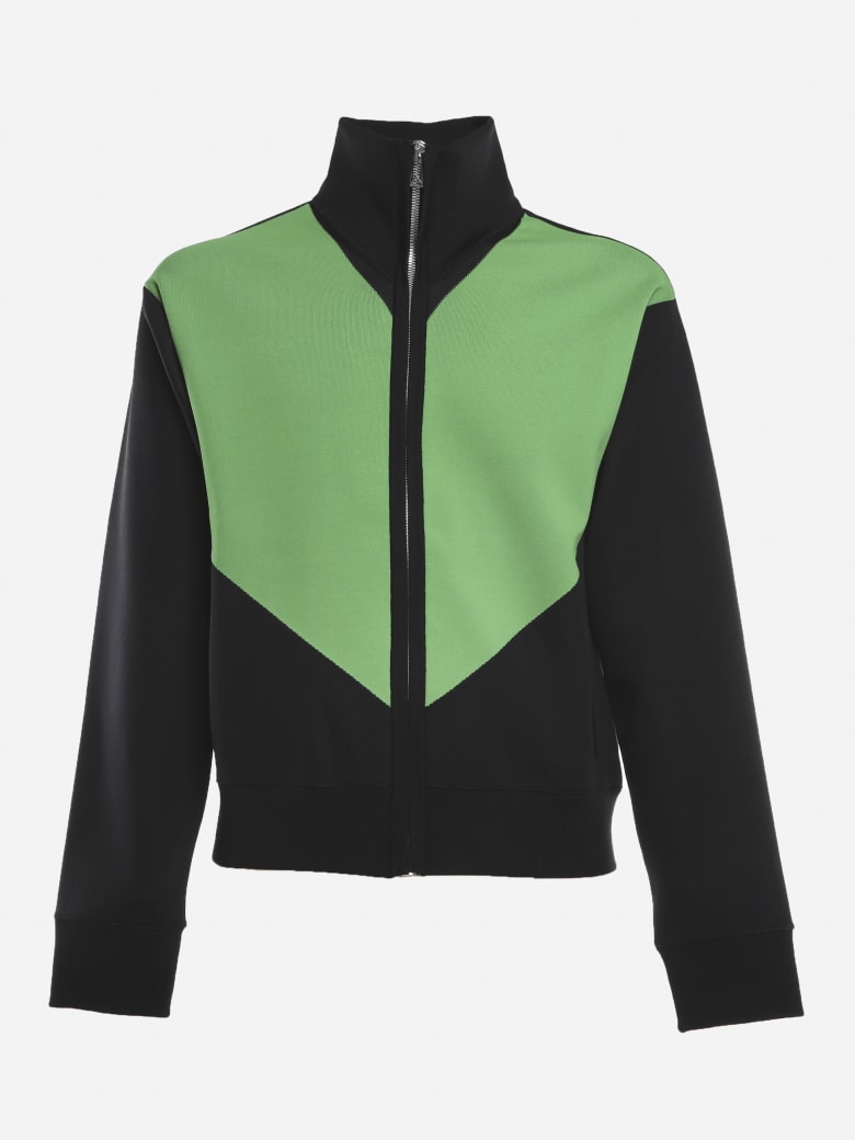 Bottega Veneta Jacket Made Of Double Technical Fabric - Black, green